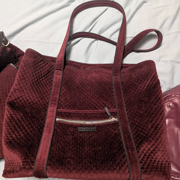 Vera Bradley Mulled Wine Tote - Picture 2 of 3